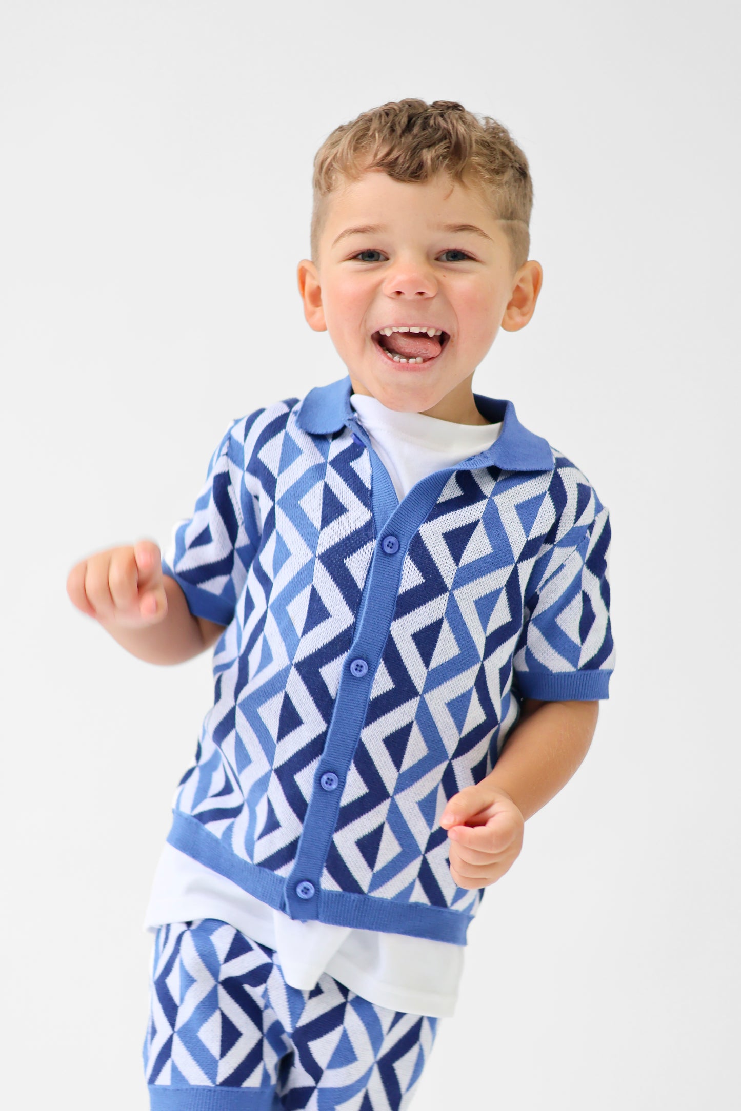 The Lumiere Knit-Blue